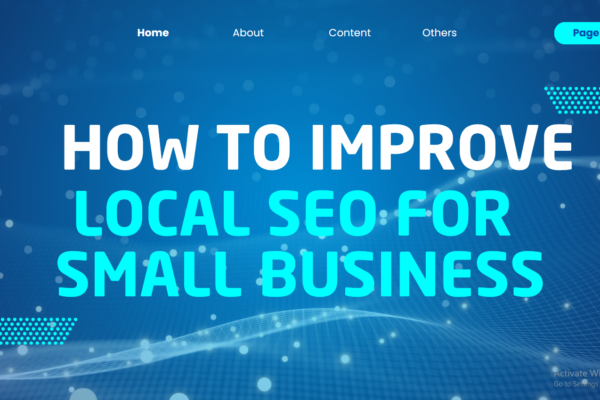 How to Improve Local SEO for Small Business